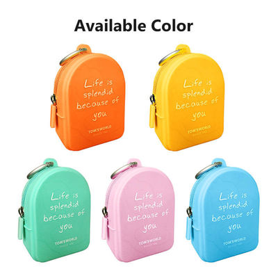 Mua Phenol miễn phí silicone Zero Wallet Waterproof Zippered Backpack hình dạng đồ nhỏ online manufacture
