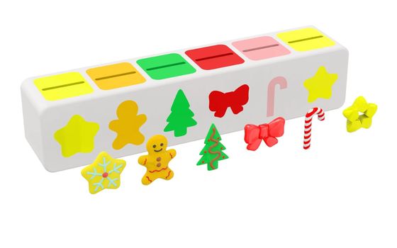 Hộp phân loại đồ chơi đùa Montessori cho trẻ em