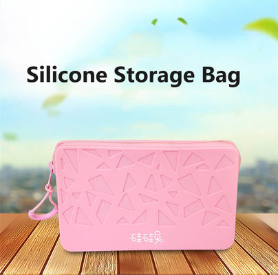 Tùy chỉnh túi mỹ phẩm silicone mới tổ chức mỹ phẩm dung lượng lớn thắt lưng thắt lưng du lịch túi mỹ phẩm di động