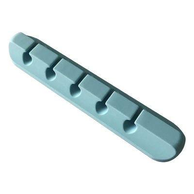 Đẹp cáp quản lý dây cáp silicone 5 lỗ tùy chỉnh cho sử dụng văn phòng và gia đình
