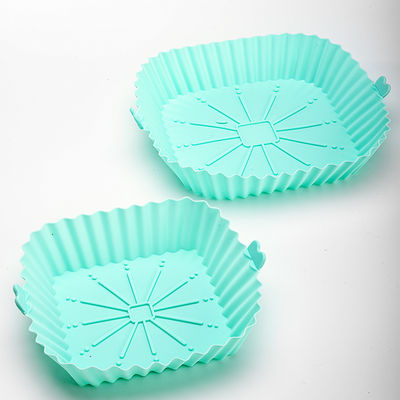 Máy nướng không khí Silicone Pot Food Grade Safety Máy nướng không khí Cửa tùng phụ kiện Quảng trường Dễ dàng để làm sạch Máy nướng không khí Liner silicone